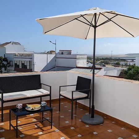 Atico Casa Levante - Terraza Barbate Luaran gambar